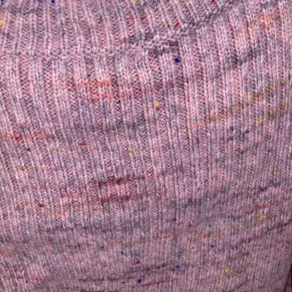 BP. Cropped Marbled Knit Button Front Sweater Size Medium NWT (B3) - Picture 3 of 10